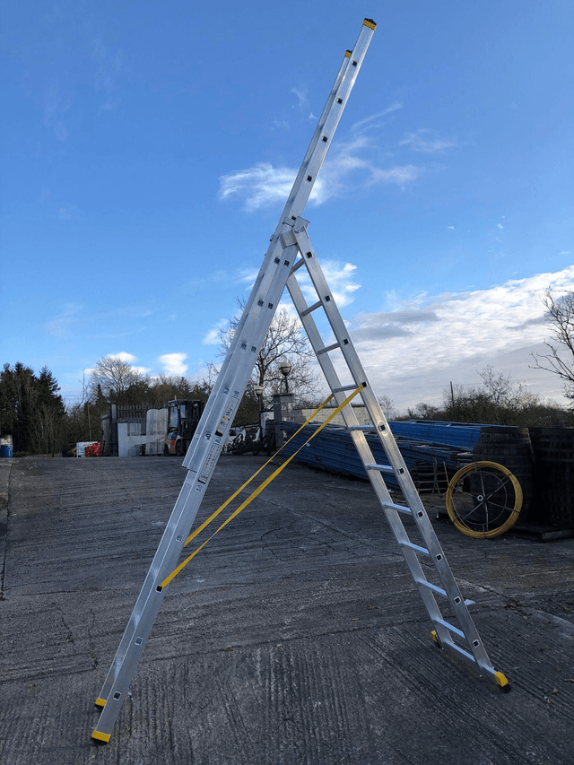 Aluminium Extension Combination Ladder