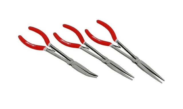3 pc 11" long handle pliers set