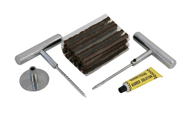 Temporary puncture repair kit